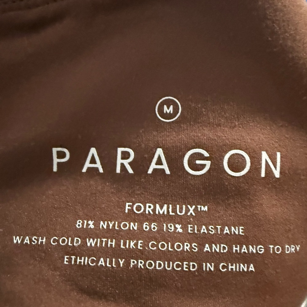 PARAGON Chocolate Brown Sports Bra - Picture 5 of 6